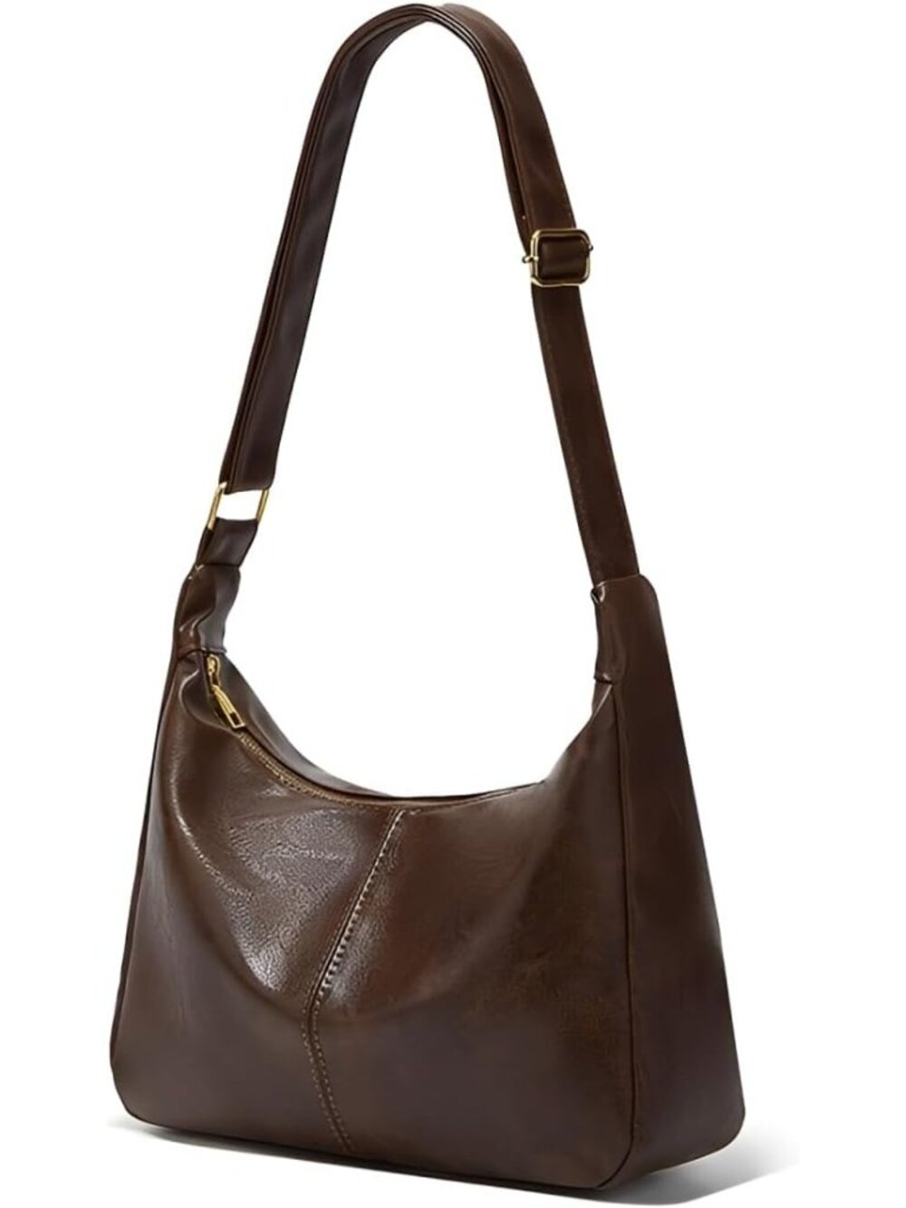 Slouchy Hobo Bags for Women Leather Shoulder Bag for Women, Stylish Vintage Cros